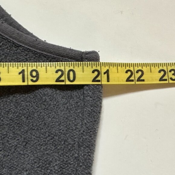 L.L.Bean Women's Mountain Classic Fleece Vest Gray Size Large - Cozy! - Picture 7 of 8